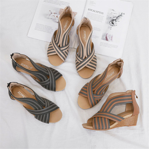 Women's Fashion Summer Wedge Sandals