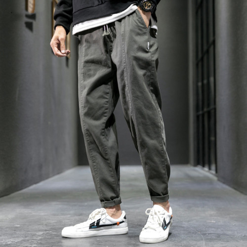 Men's Loose Straight Thin Korean Fashion Versatile Pants