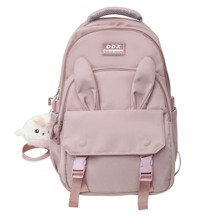 New Fashion Large Capacity Simple Leisure School Bag For Girls