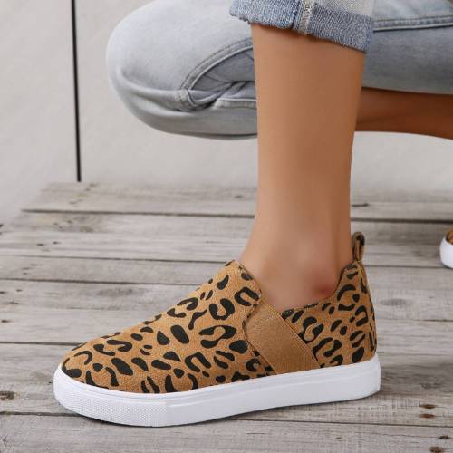 Women Leopard Pattern Flat Shoes