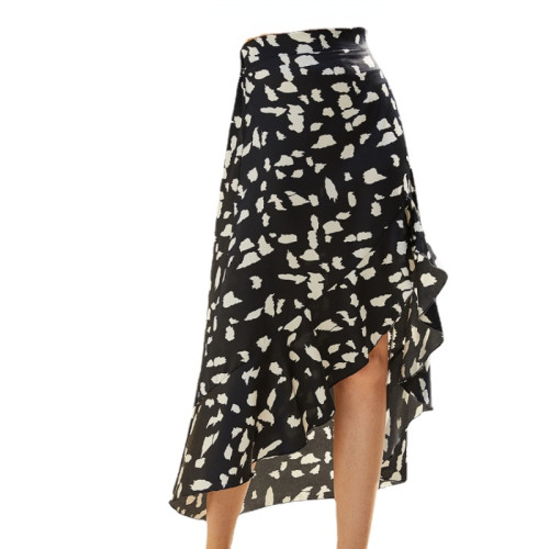 Printed Temperament Comfortable Breathable Casual Holiday Beach  Skirts