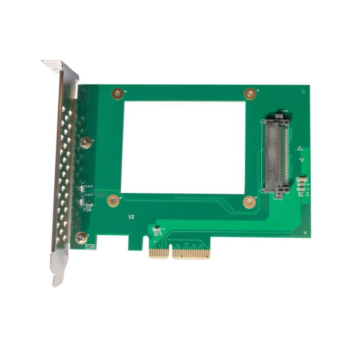 PCIe NVMe SSD Adapter with U.2 (SFF-8639) Interface for 2.5 NVMe  SSD(PEX4SFF8639)