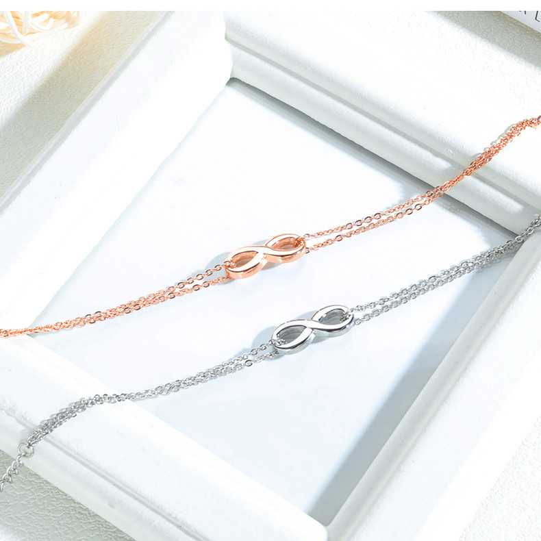Wholesale Steel Infinity Bracelet for Best Friend