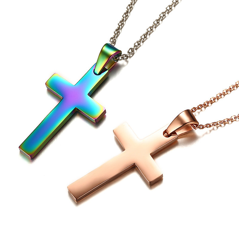 Wholesale Stainless Steel Jewelry Cross Necklace