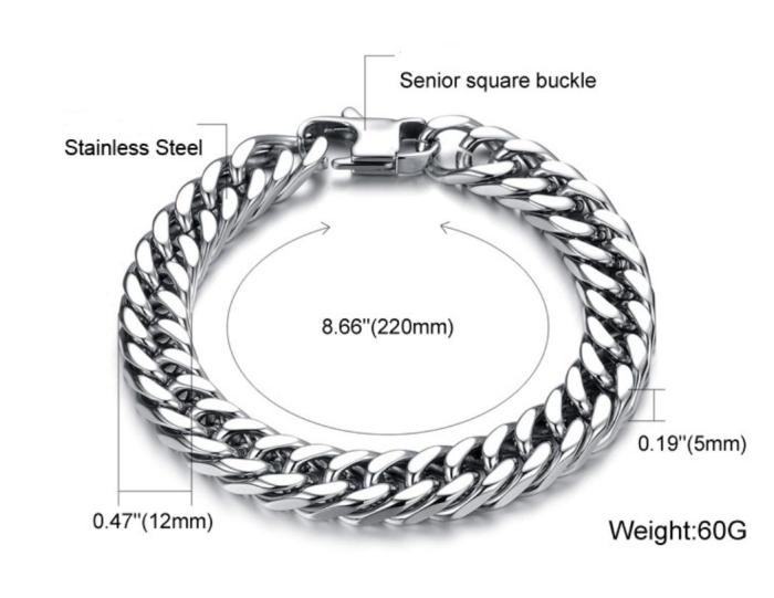 Stainless Steel Mens Bracelet for Sale