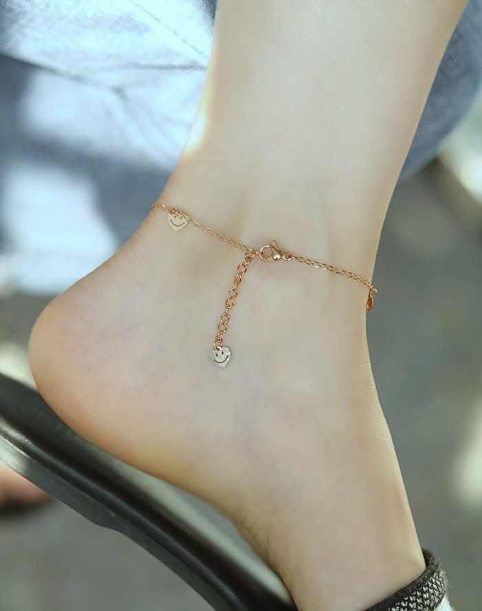 wholesale stainless steel anklet for women