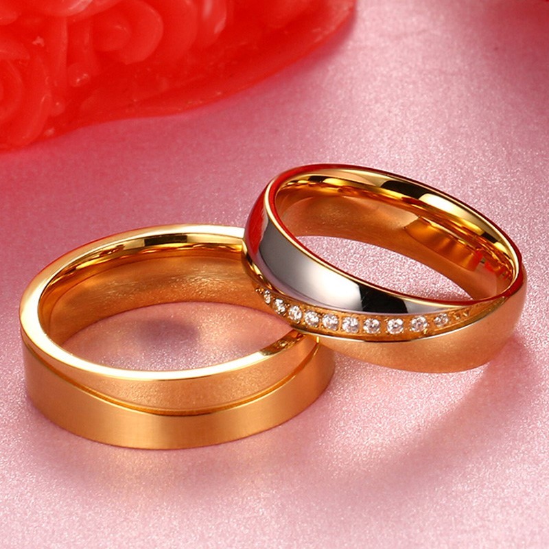 Wholesale Cheap Stainless Steel Wedding Rings