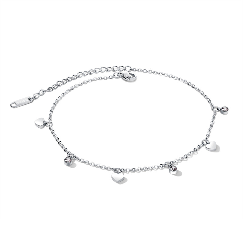 Wholesale Women Stainless Steel Anklet Styles