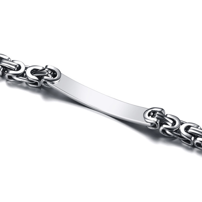 Wholesale Stainless Steel Engravable Bracelet