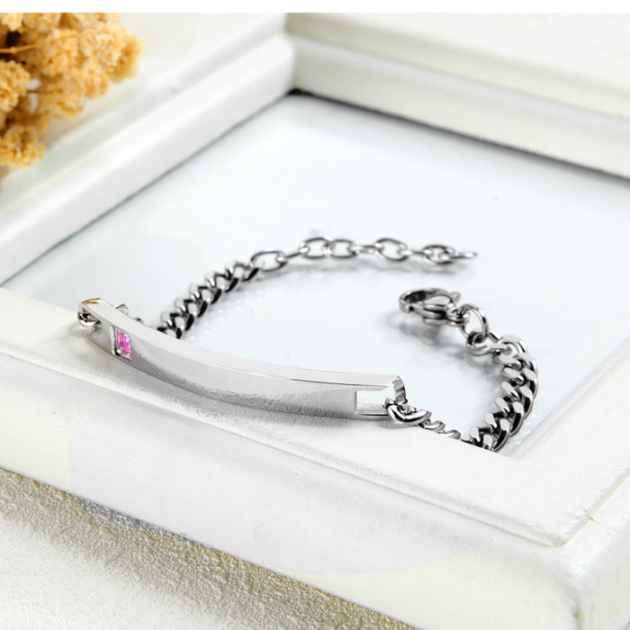 Wholesale Stainless Steel Personality Jewelry Couple Bracelet