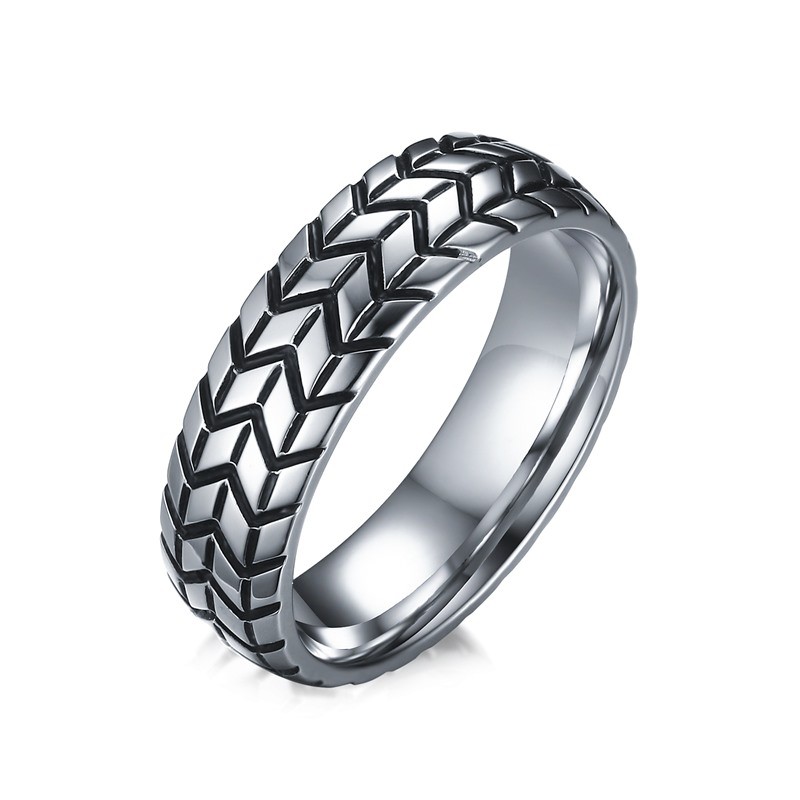 Wholesale China Jewelry Stainless Steel Tyre Ring