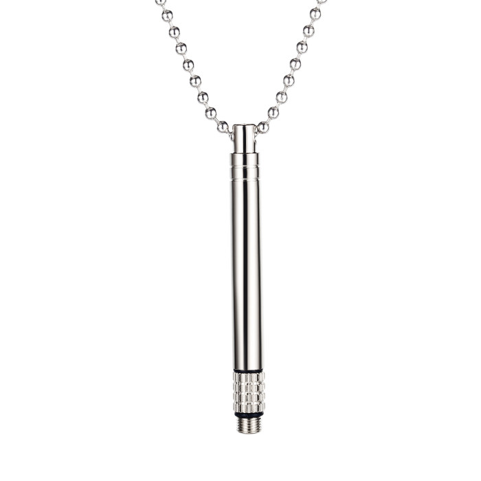 Wholesales Stainless Steel Creative Cylindrical Pendant