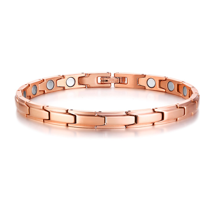 Wholesale Stainless Steel Elegant Womens Magnetic Therapy Bracelet