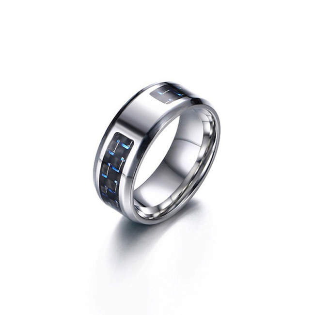 Wholesale Stainless Steel Carbon Fiber Ring Blanks