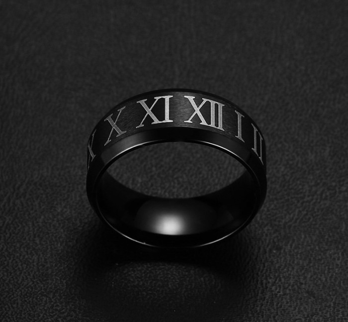 Stainless Steel Wedding Band for Men