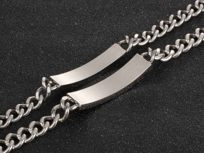 Stainless Steel Couple Bracelets Wholesaler