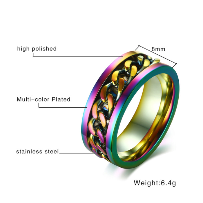 Wholesale Stainless Steel Mens Style Rings