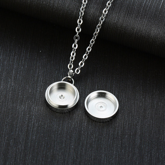 Wholesale Stainless Steel Human Ashes Urn Necklace