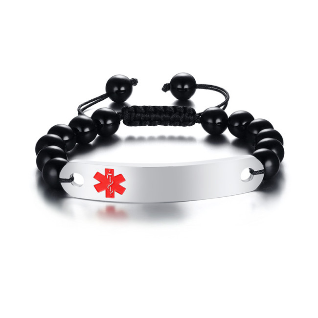 Wholesale Beads Bracelet Medical Identification