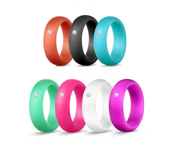 Wholesale Silicone Ring Looks Like Metal