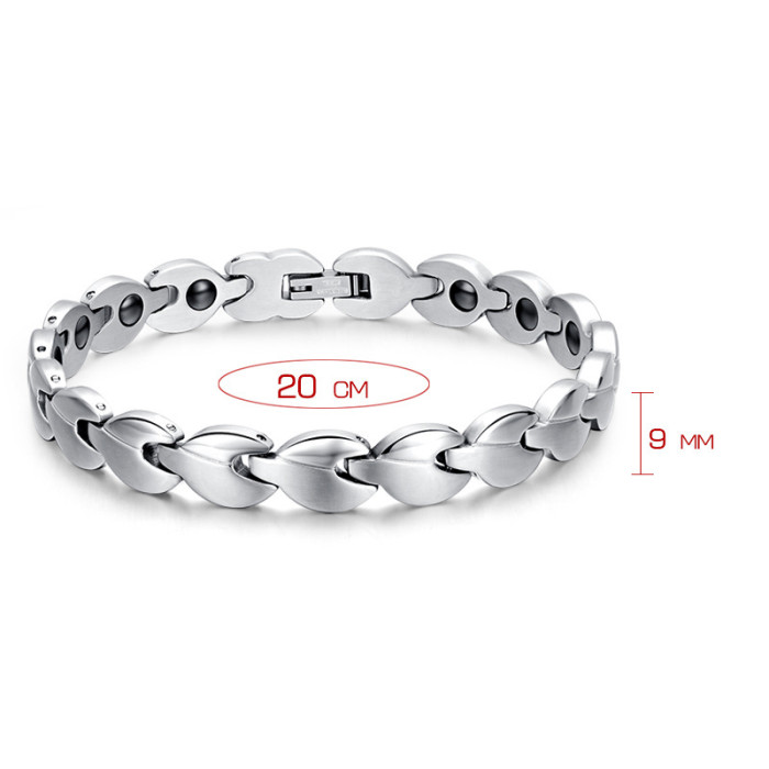 Online Wholesale Stainless Steel Wrench Magnetic Healing Bracelets