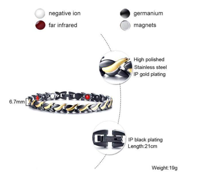 Wholesale Stainless Steel Magnetic Bracelet