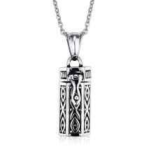 Wholesale Stainless Steel Cylindrical Cremation Pendants