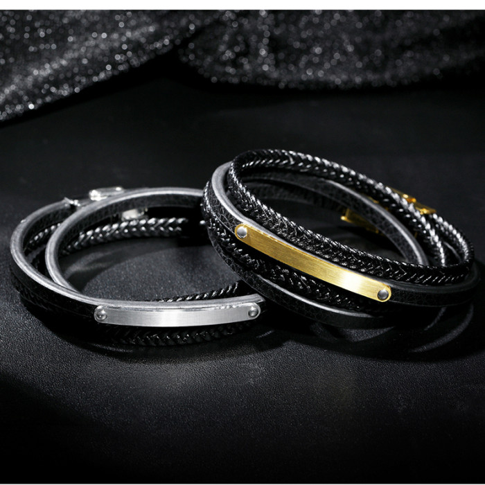 Wholesale Stainless Steel Engravable Bracelet