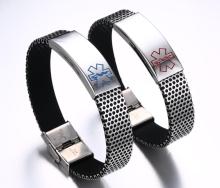 Wholesale Stainless Steel Medical Alert Bracelets