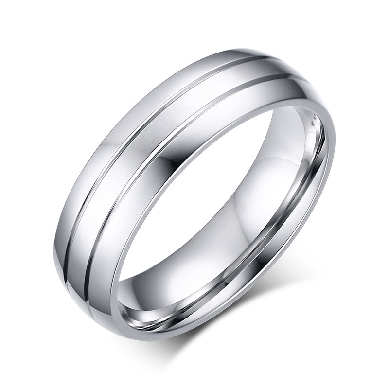 Wholesale Fashion Stainless Steel Wedding Rings for Men
