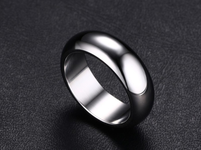 Custom Black Stainless Steel Ring