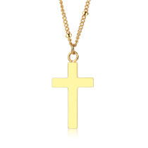 Wholesale Stainless Steel Cross Pendant Gold Designs