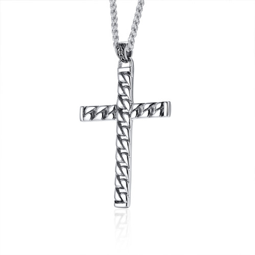 Wholesale Stainless Steel Cross Pendant for Men Women