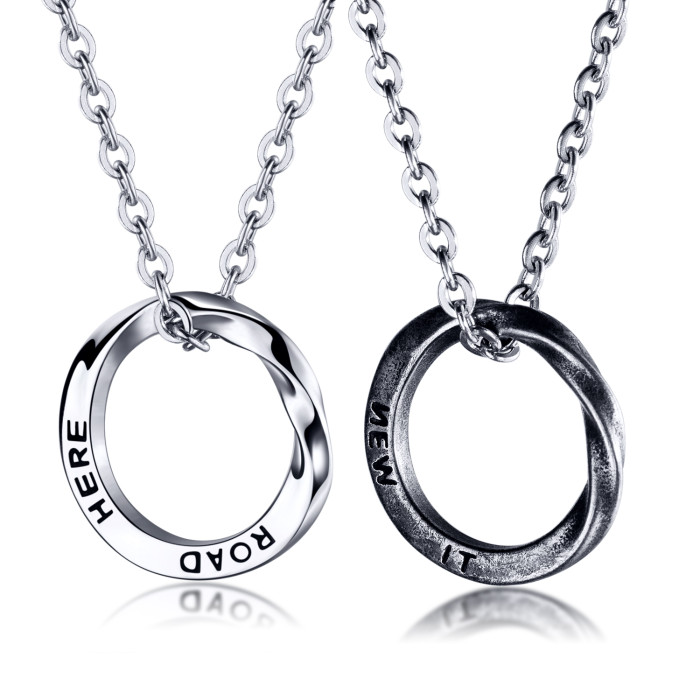 Wholesale Stainless Steel Ring Pendant Necklace Online Shopping