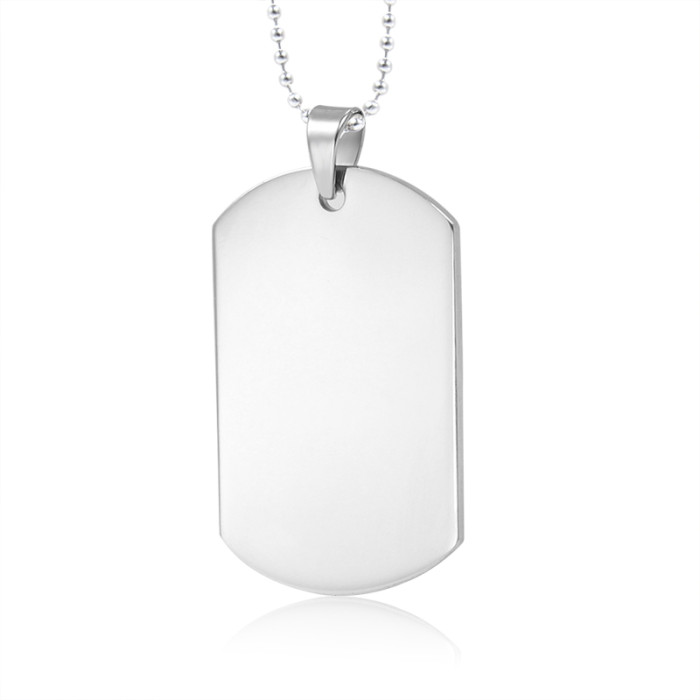 Wholesale Stainless Steel High Polish Dog Tags