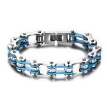 Wholesale Steel CZ Bike Chain Bracelet for Sale