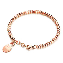 Wholesale Womens Fortune Cat Bracelets Rose Gold