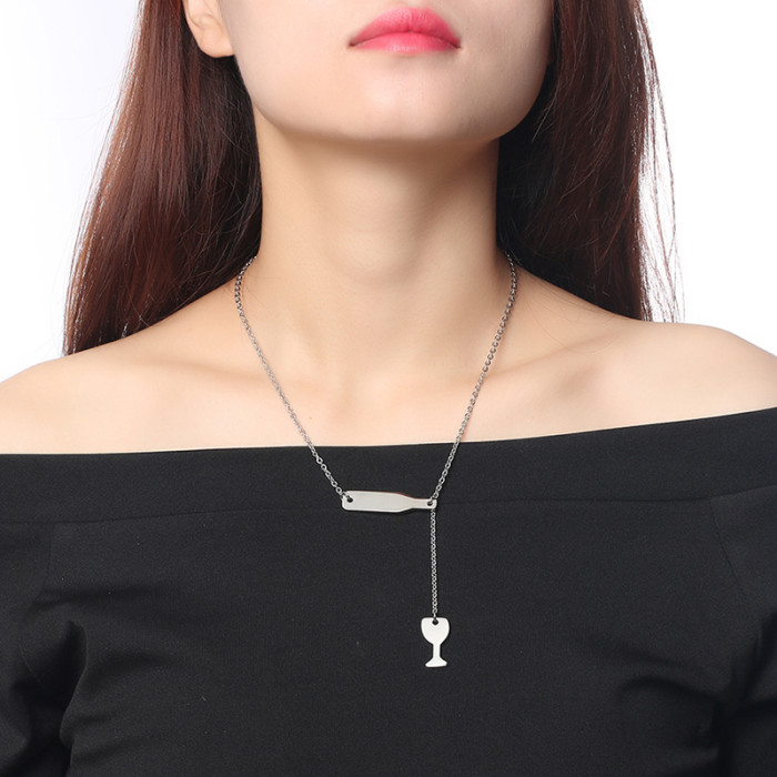Wholesale Stainless Steel Womens Cute Necklaces