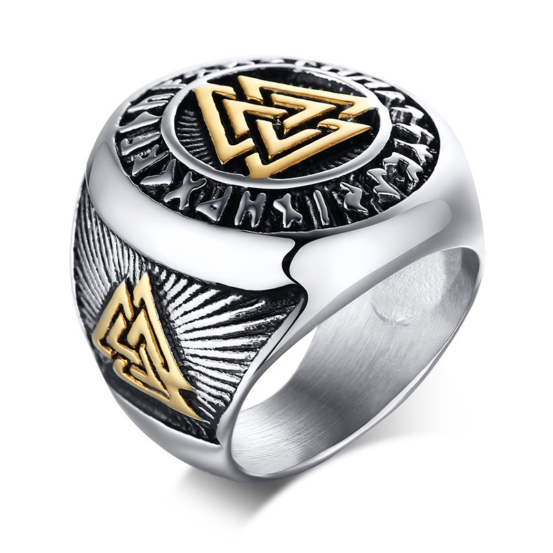 Wholesale Stainless Steel Fashion Trend Rings for Men