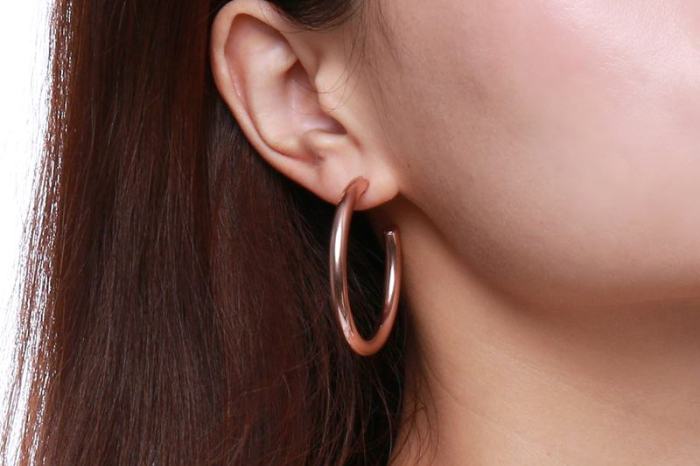 Wholesale Stainless Steel Big Hoop Earrings