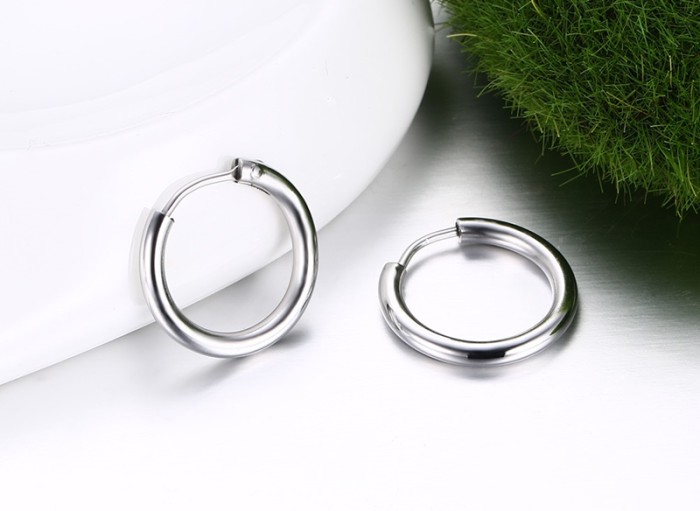Wholesale Stainless Steel Jewelry Hoop Earrings