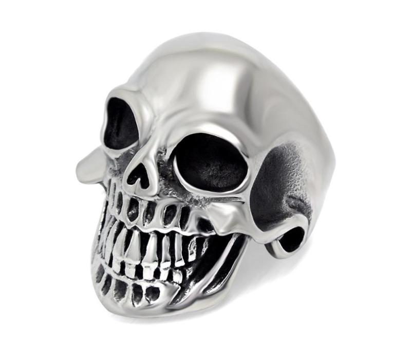 Stainless Steel Skull Rings Wholesale