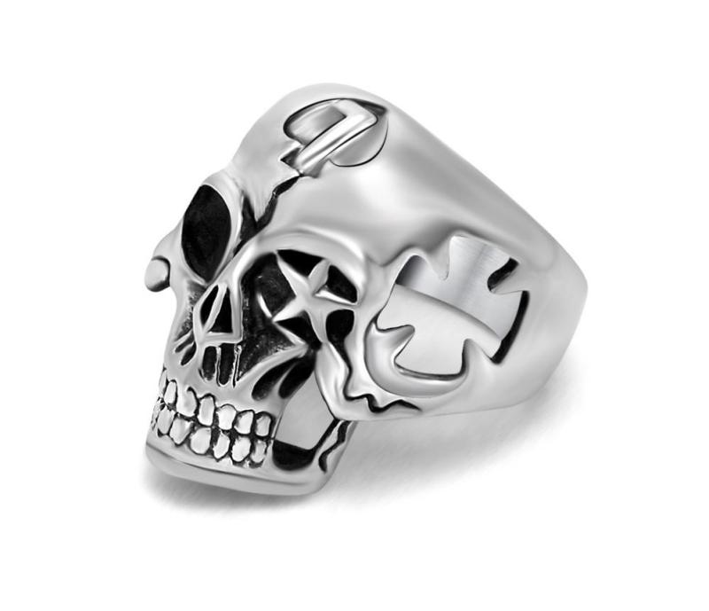 Wholesale Stainless Steel Skull Rings for Sale