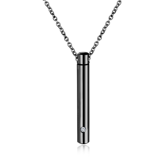 Wholesale Stainless Steel Cremation Urn Pendant Necklace