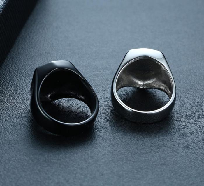 Wholesale Stainless Steel Shield of Faith Ring