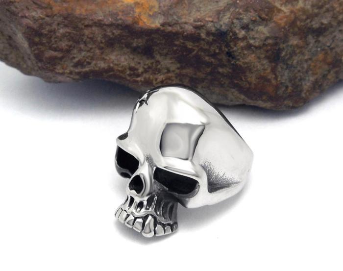 Wholesale Stainless Steel Skull Mens Rings