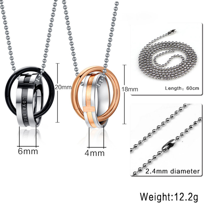 Fashion Stainless Steel Pendant Jewelry