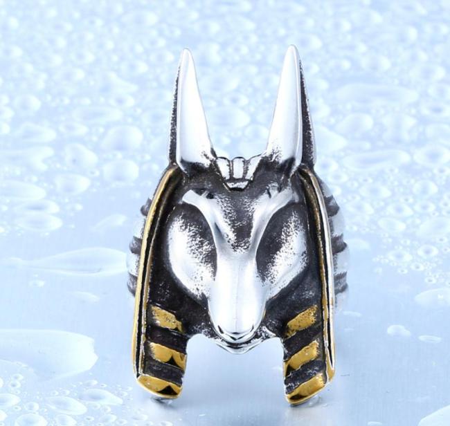 Wholesale Gold IP Biker Jewelry Stainless Steel