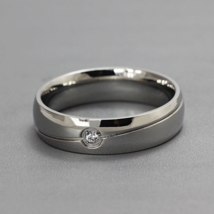 Wholesale Stainless Steel Rings with Single CZ Any Good