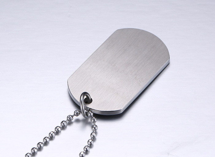 Stainless Steel Gay and Lesbian Flag Rainbow Pride Dog tag